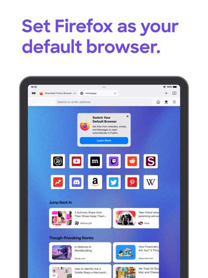 firefox-private-safe-browser screenshot