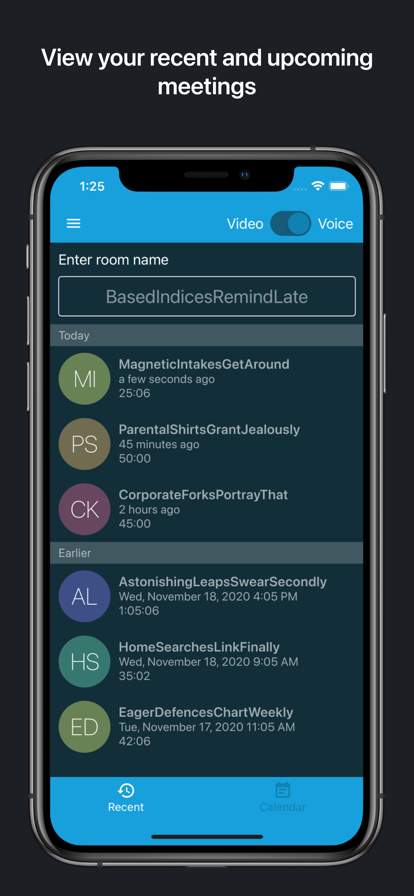 jitsi-meet screenshot