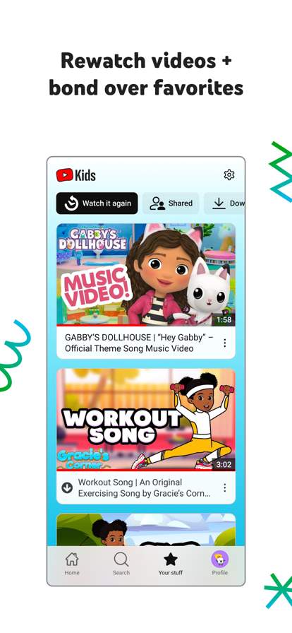 YouTube Kids screenshot