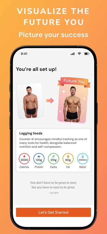 Counter AI: Calorie Diet BMI screenshot