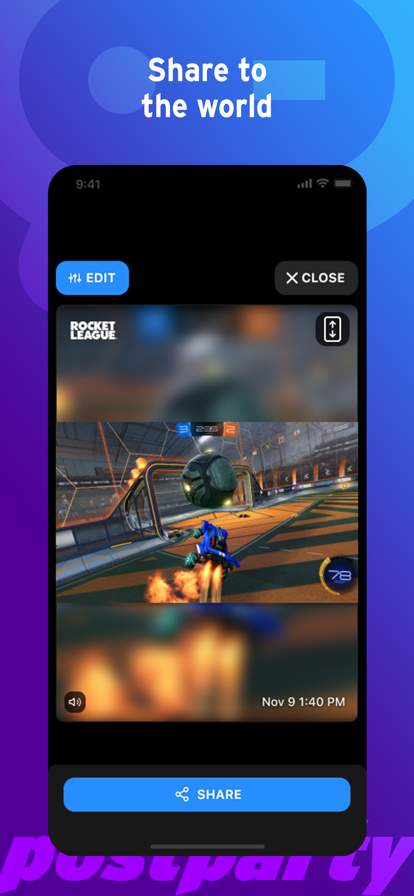 postparty screenshot