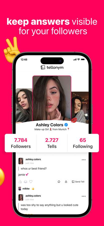 tellonym---anonymous-questions screenshot