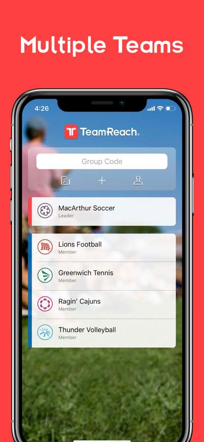 teamreach-your-team-app screenshot