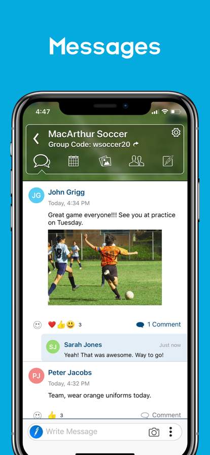 teamreach-your-team-app screenshot