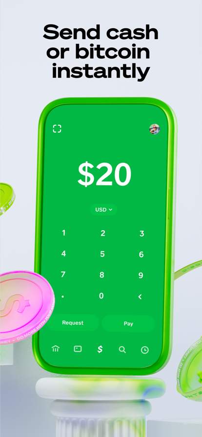 Cash App: Pay, Invest & Save screenshot