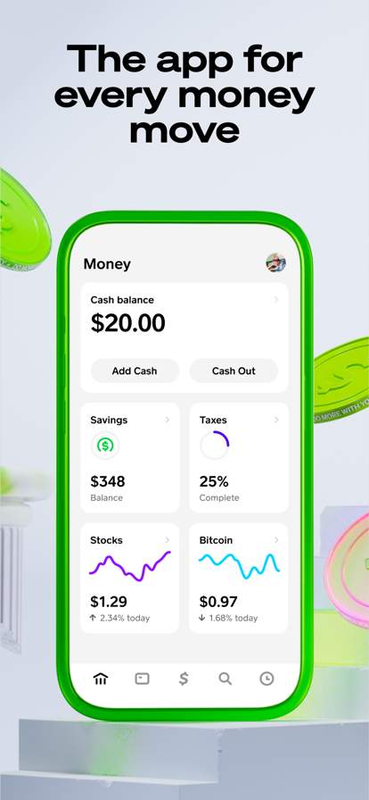 Cash App: Pay, Invest & Save screenshot