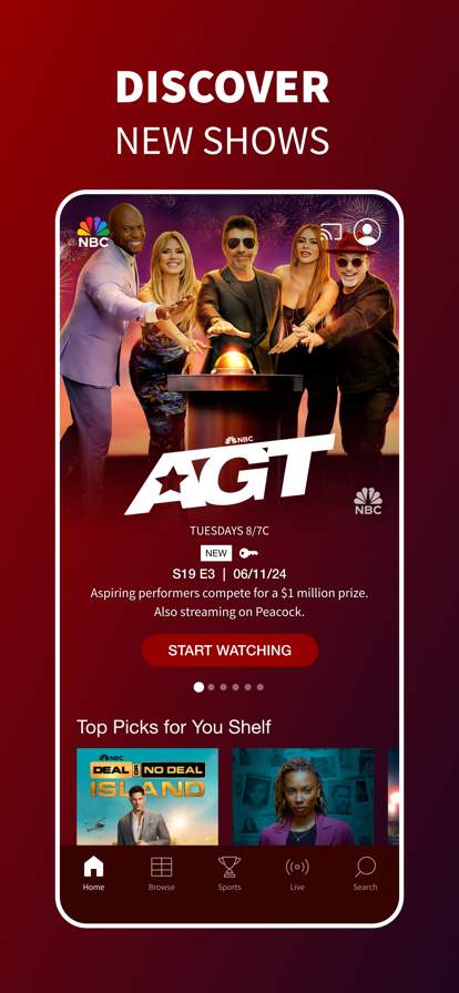 The NBC App – Stream TV Shows screenshot