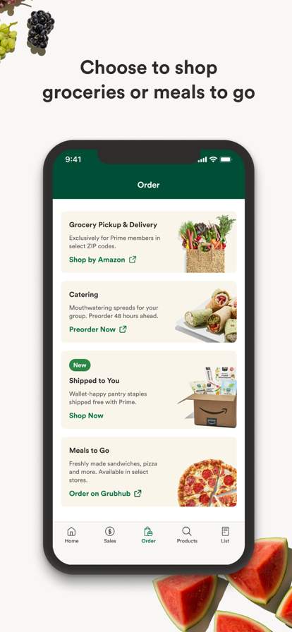 Whole Foods Market screenshot