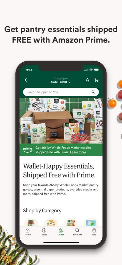 Whole Foods Market screenshot