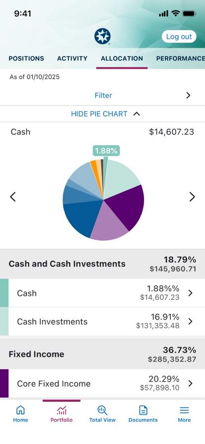 Ameriprise Financial screenshot