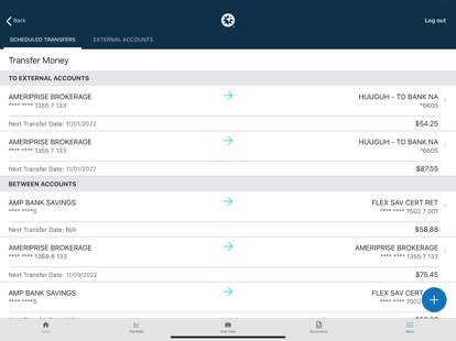 Ameriprise Financial screenshot