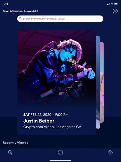 AXS Tickets screenshot