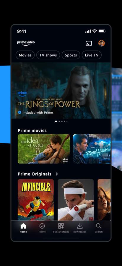Amazon Prime Video screenshot