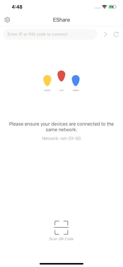 eshare-for-iphone screenshot