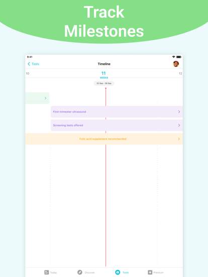 Pregnancy + | Tracker App screenshot