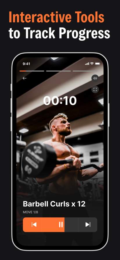 muscleup-workout-planner screenshot