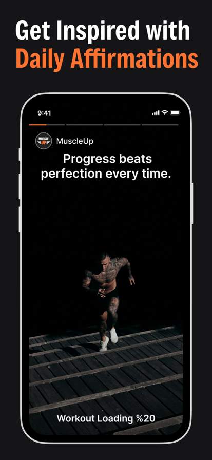 muscleup-workout-planner screenshot