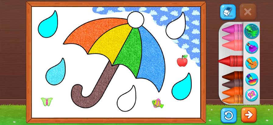 coloring-games-painting-glow screenshot