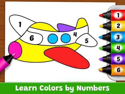 coloring-games-painting-glow screenshot