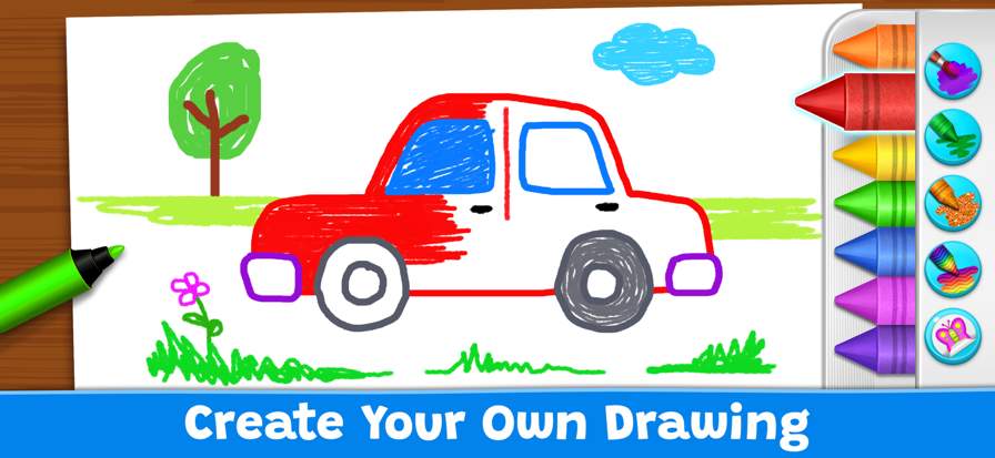 coloring-games-painting-glow screenshot