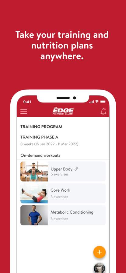 The Edge Fitness screenshot