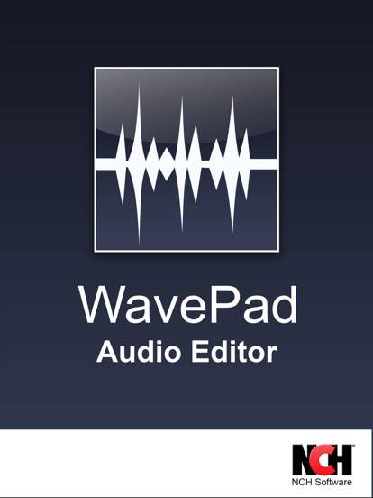 wavepad-music-and-audio-editor screenshot