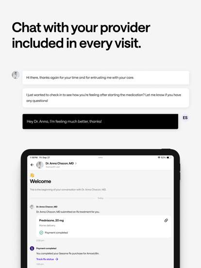 Sesame: Telehealth Care & More screenshot