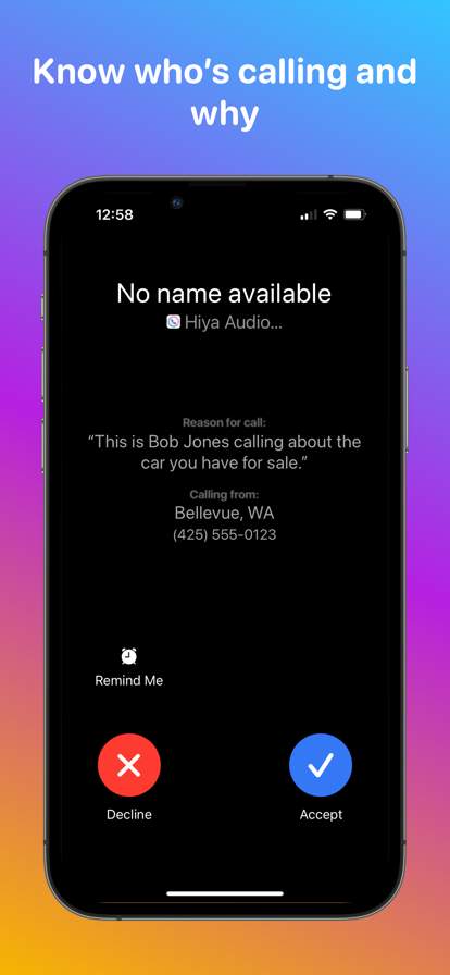 hiya-spam-blocker-caller-id screenshot