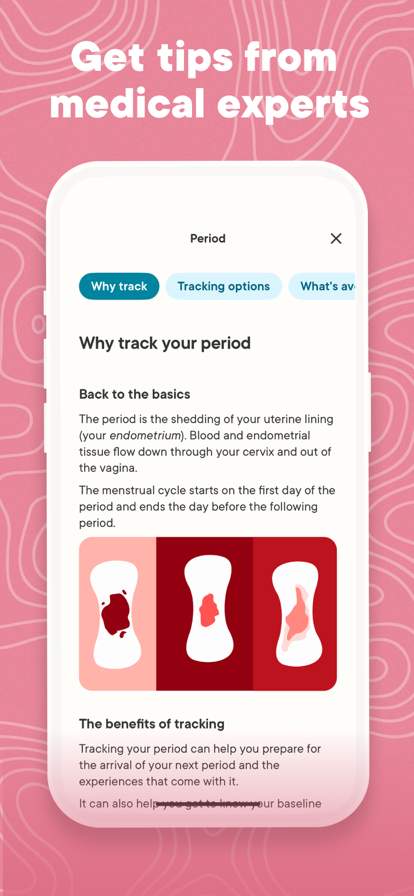 clue-period-tracker-calendar screenshot