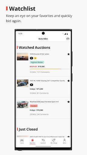 bring-a-trailer-auctions screenshot