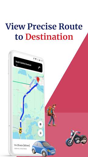 GPS Route Finder: Live Traffic screenshot
