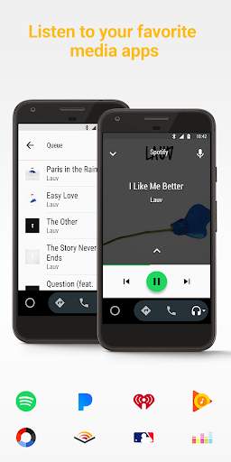 android-auto screenshot