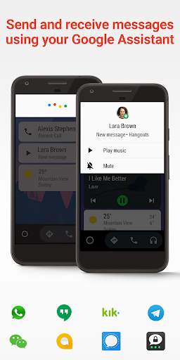 android-auto screenshot