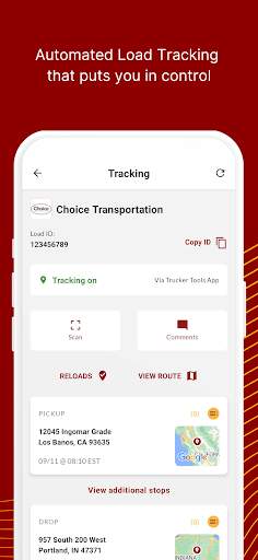 trucker-tools screenshot