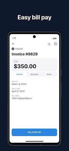taxdome-client-portal screenshot