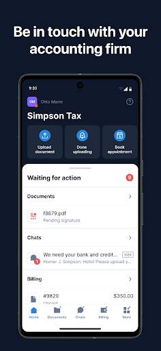 taxdome-client-portal screenshot