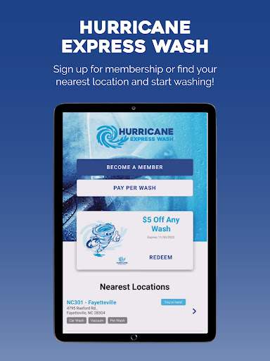 Hurricane Express Wash screenshot