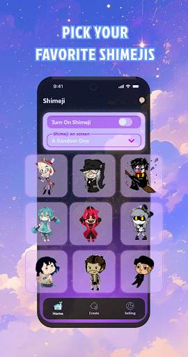 ah-shimeji screenshot