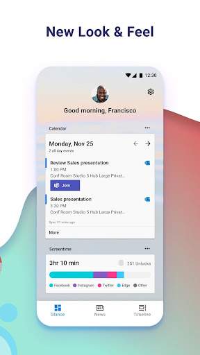 microsoft-launcher screenshot