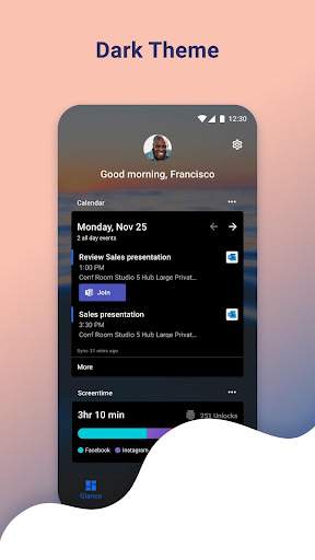 microsoft-launcher screenshot
