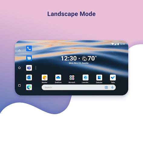 microsoft-launcher screenshot