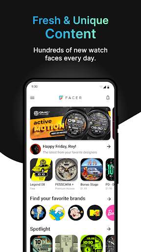facer-watch-faces screenshot