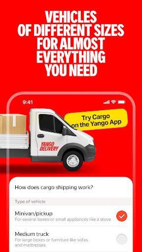 Yango: rides, food, delivery screenshot