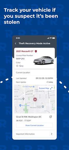 recovr-vehicle-theft-recovery screenshot