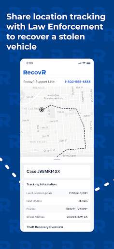recovr-vehicle-theft-recovery screenshot