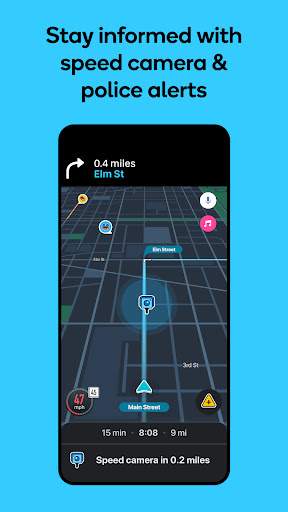 Waze Navigation & Live Traffic screenshot