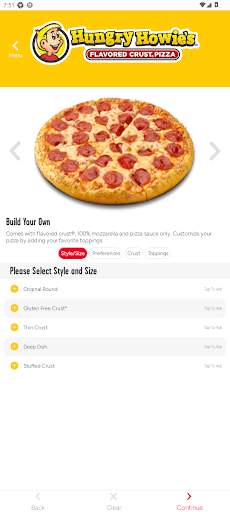 hungry-howies screenshot
