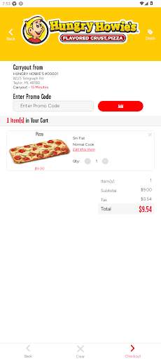 hungry-howies screenshot