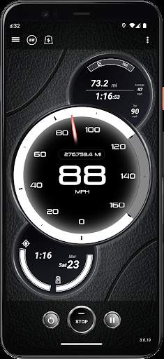 gps-speedometer screenshot