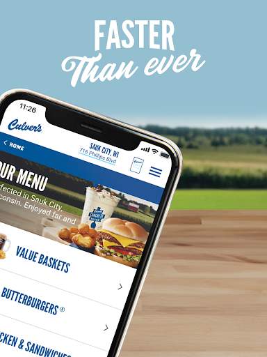 culvers screenshot